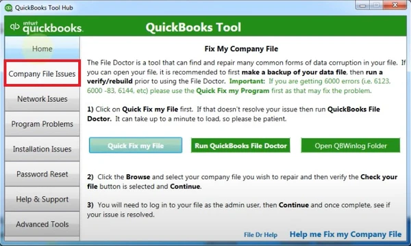 Quick Fix my File