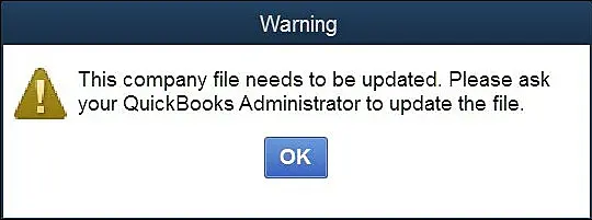 error message