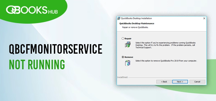qbcfmonitorservice not running