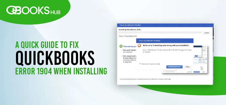 QuickBooks Error 1904