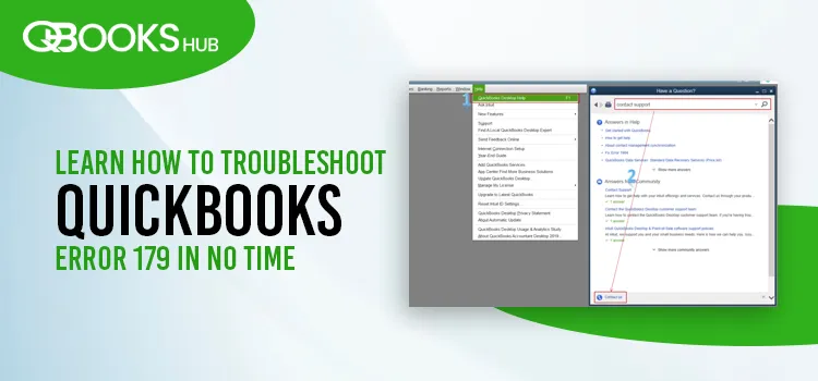 QuickBooks Error 179