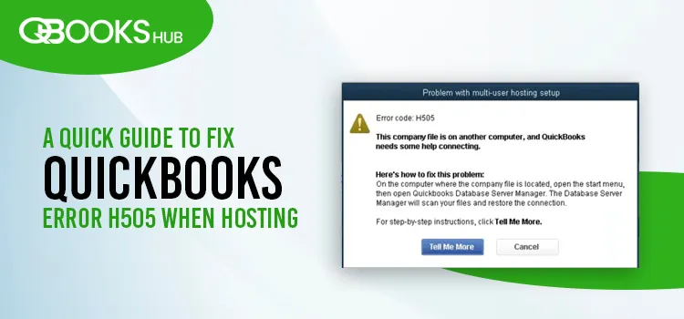 QuickBooks Error H505