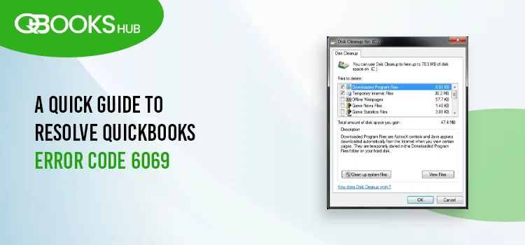 QuickBooks Error Code 6069