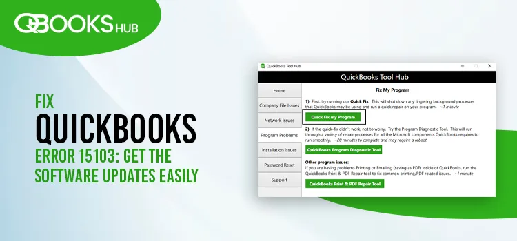 QuickBooks Error 15103