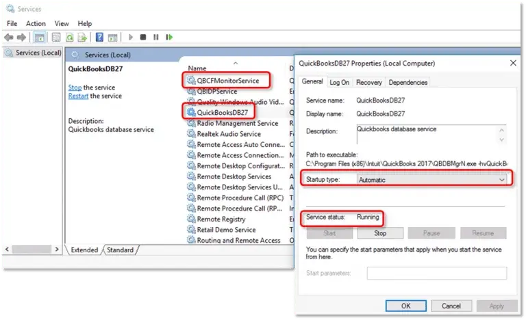 Verify the QuickBooks
