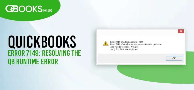 QuickBooks Error 7149